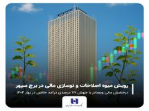 درخشش مالی «وبصادر» با جهش ۷۷ درصدی درآمد خالص در بهار ۱۴۰۴