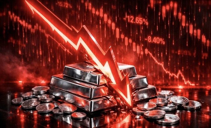 نقره به کانال ۷۰ دلاری سقوط کرد