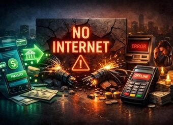 قبض خاموشی اینترنت برای اقتصاد؛ ۳۶۰ میلیون تراکنش پرید
