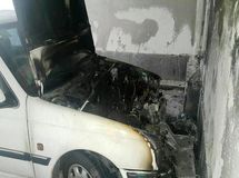 خودرو آتش گرفت؛ ایران خودرو: به ما ربطی ندارد!