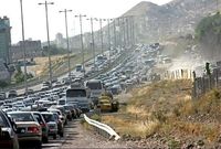 تردد جاده ای 14.5 درصد کاهش یافت