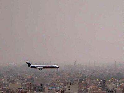 آلودگی هوا در سطح هشدار برای بیماران تنفسی و کودکان