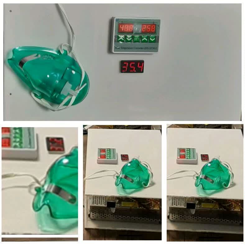 تولید ماسک حرارتی گرم‌کننده ریه در پارک علم و فناوری اردبیل