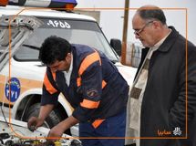 امدادخودروهای متفرقه تهدیدی برای هموطنان است