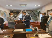 تقدیر شرکت مهندسی آب و فاضلاب استان کرمان از خدمات شایسته بیمه سینا
