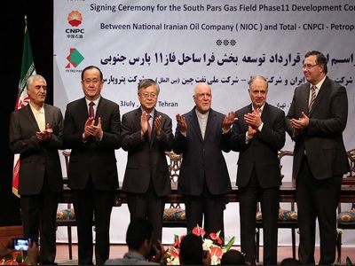امتیاز توتال از سفره گازی ایران نسبت به عربستان و قطر جلو زد!/ سلطه توتال در عربستان 37، قطر 30 و در ایران 50 درصد است