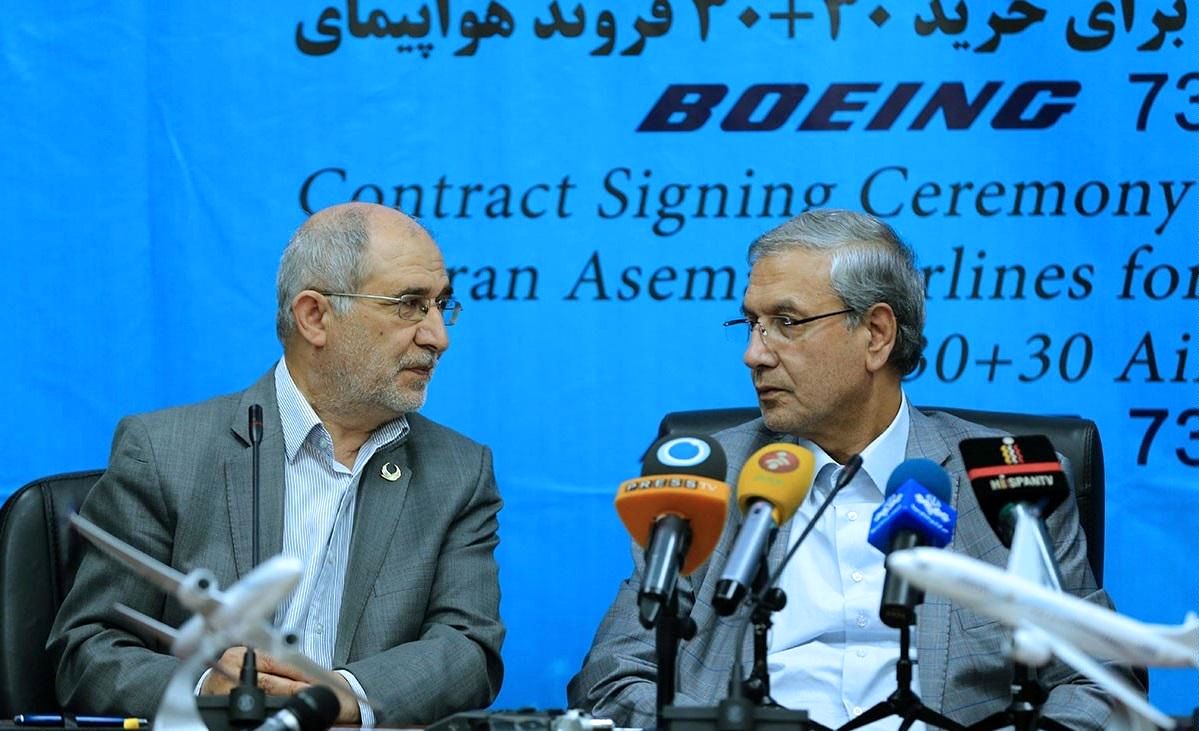 باید از ما به خاطر داشتن خط هوایی تهران- یاسوج تشکر کنند/ من شرکت آسمان را از زیاندهی خارج کردم/ اگر ترامپ از خر شیطان پایین بیاید 60 هواپیما از بوئینگ میخریم