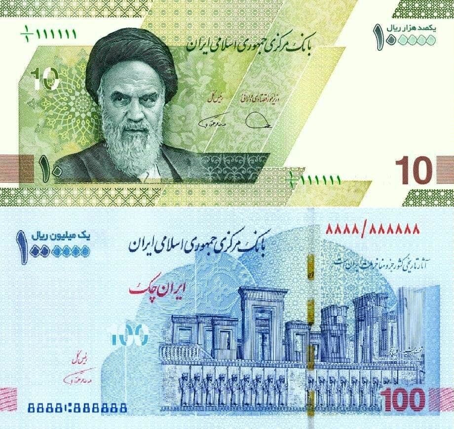 آغاز توزیع ایران چکهای ۱۰۰ هزار تومانی و اسکناس ۱۰ هزار تومانی جدید