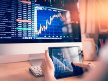 تصویر فتوشاپی از بورس