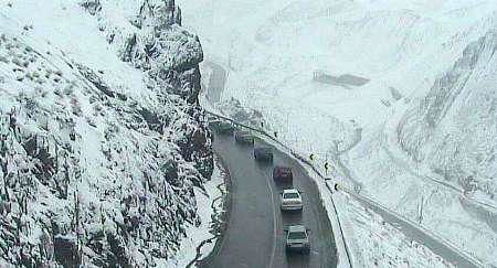 جاده چالوس مسدود شد