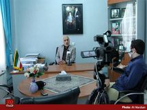 عکس/گفتگو با استاد حسن عباسی، رئیس اندیشکده یقین