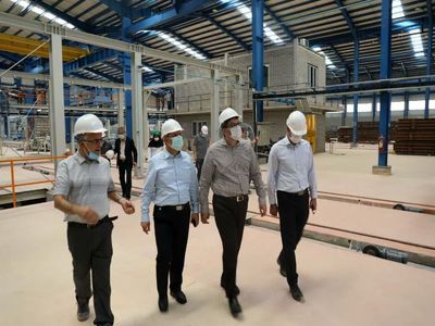 بازدید مدیرعامل شستا از شرکت خاک چینی