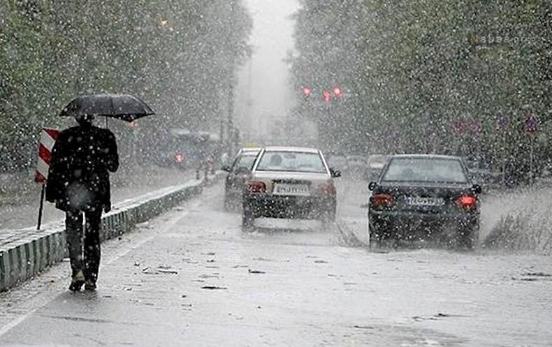 آغاز بارش باران و برف در پایتخت از چهارشنبه