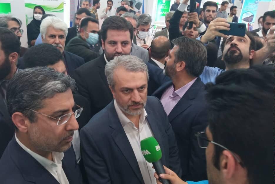 بازدید وزیر صمت از نخستین نمایشگاه توانمندی‌های صادراتی شرکت‌های کوچک و متوسط