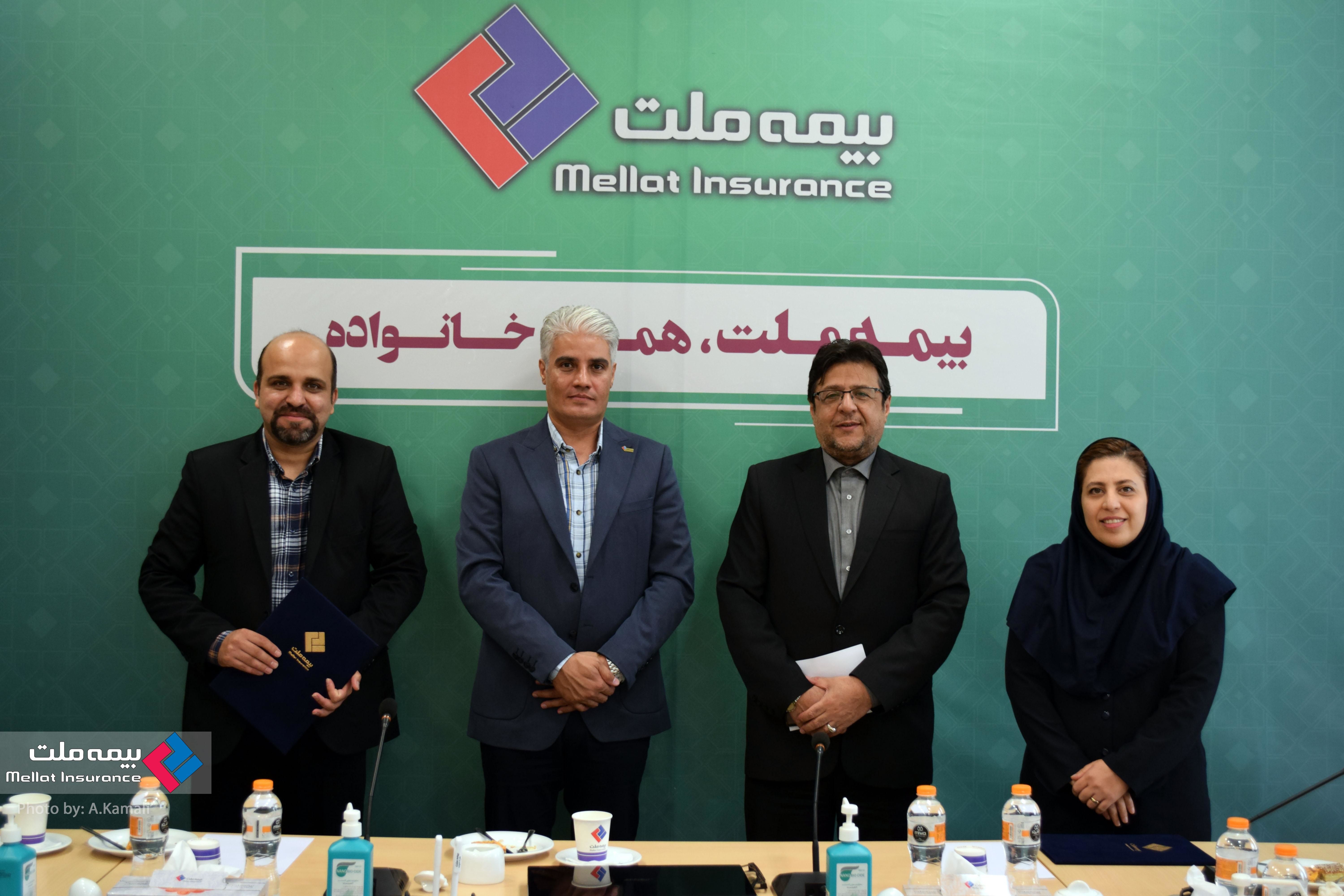 تودیع و معارفه مدیریت روابط‌عمومی بیمه‌ملت برگزار شد