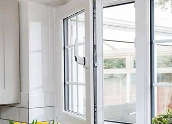 پنجره آفتاب تولید کننده پنجره دوجداره UPVC