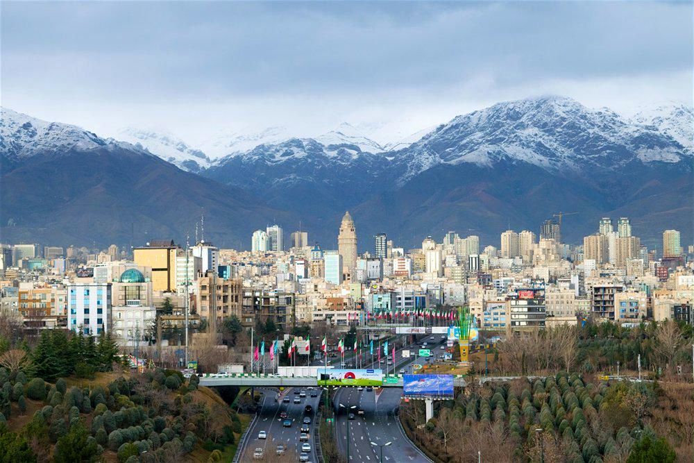 ساختمان های مدرن تهران