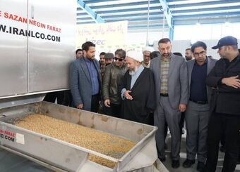 افتتاح خط تولید پروتئین سویای انسانی