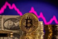کاهش قیمت بیت کوین در معاملات امروز