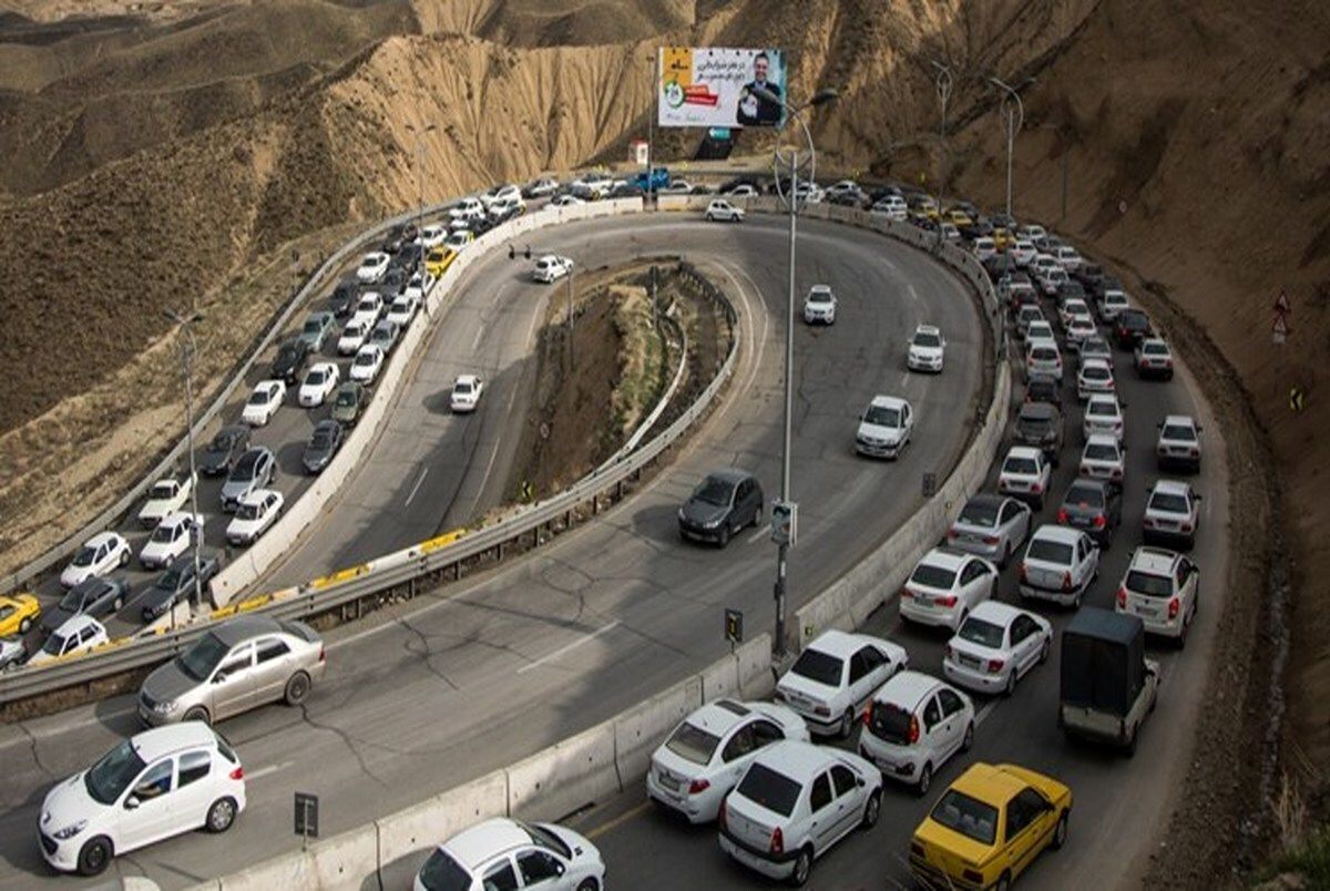 ترافیک سنگین در همه محورهای شمالی/ جاده چالوس یکطرفه شد
