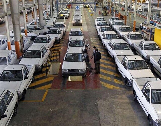قیمت خودروهای تولید داخل در بازار