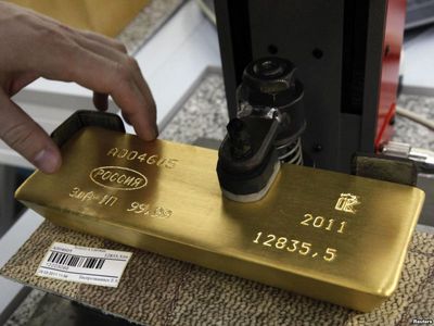 قیمت طلا به بالاترین سطح در یک ماه و نیم گذشته صعود کرد