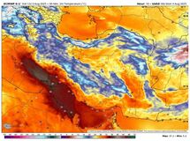 هشدار نارنجی شدت دما در ۹ استان